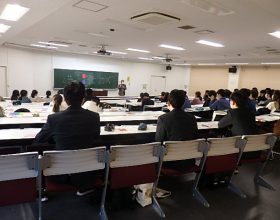 日川高校との連携事業「体験講座」を実施しました