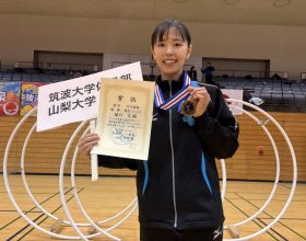 堀口文 准教授が第30回全日本ラート競技選手権大会で優勝し、9連覇を達成しました